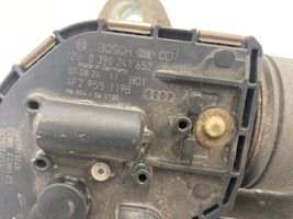 Audi A6 S6 C6 4F Etupyyhkimen vivusto ja moottori 4F2955119B