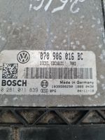 Volkswagen Touareg I Variklio valdymo blokas 070906016BC