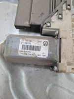 Volkswagen Golf VI Mécanisme lève-vitre de porte arrière avec moteur 1K9839756A