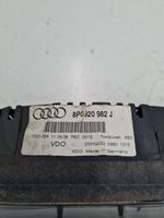 Audi A3 S3 A3 Sportback 8P Tachimetro (quadro strumenti) 8P0920982J