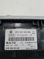 Audi A6 S6 C6 4F Centralina del climatizzatore 4F2820043AA