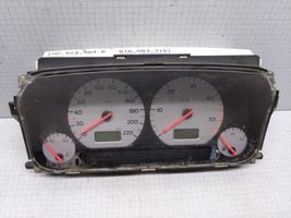 Volkswagen Golf III Compteur de vitesse tableau de bord 5392325900