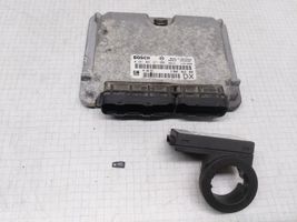 Opel Astra G Kit centralina motore ECU e serratura 0281001971