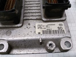 Opel Corsa C Komputer / Sterownik ECU i komplet kluczy 0261207962