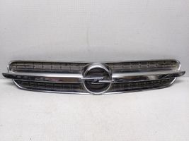 Opel Vectra C Front bumper upper radiator grill 13103966