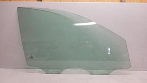 Volkswagen Polo IV 9N3 Front door window glass four-door 