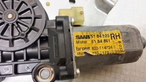 Saab 9-5 Motorino alzacristalli della portiera anteriore 822114724R