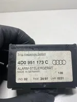 Audi A8 S8 D2 4D Centralina/modulo allarme 4D0951173C
