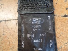 Ford Kuga I Pas bezpieczeństwa fotela tylnego 4M51A611B68CD