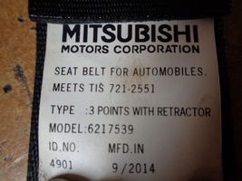 Mitsubishi Space Star Cintura di sicurezza posteriore 622168800