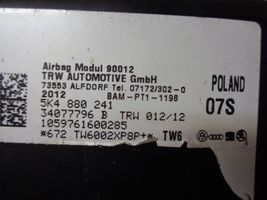 Volkswagen Golf VI Poduszka powietrzna Airbag fotela 5K4880241