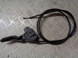 Opel Meriva B Système poignée, câble pour serrure de capot 13128231