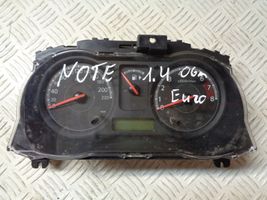 Nissan Note (E11) Tachimetro (quadro strumenti) 884069U00B