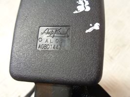 Mazda 2 Klamra środkowego pasa bezpieczeństwa fotela tylnego AGBD1443