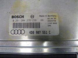 Audi A8 S8 D2 4D Centralina/modulo del motore 4d0907551c