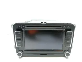 Volkswagen PASSAT CC Radio/CD/DVD/GPS-pääyksikkö 1T0035680B