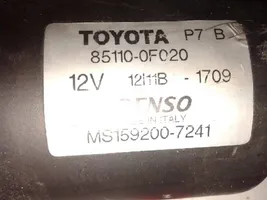 Toyota Corolla Verso E121 Tiranti e motorino del tergicristallo anteriore MS1592007241