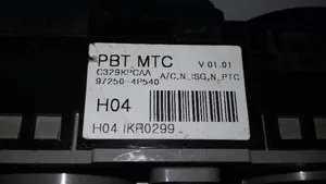 Hyundai i20 (PB PBT) Ilmastoinnin ohjainlaite 972504P540