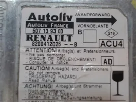 Renault Megane II Sterownik / Moduł Airbag 8200412026