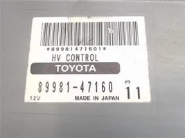 Toyota Prius (XW20) Muut ohjainlaitteet/moduulit (89981-47160)