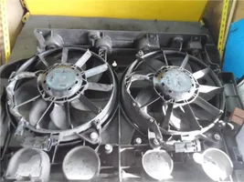 Citroen C6 Electric radiator cooling fan 9666214180