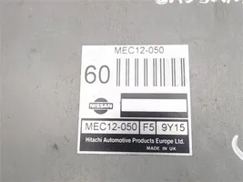 Nissan Primera Muut ohjainlaitteet/moduulit MEC12-050