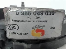 Renault Fluence Generator/alternator 0986049030