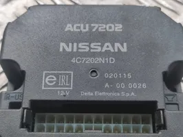 Nissan X-Trail T30 Boîtier module alarme 4C7202N1D