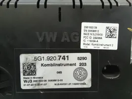 Volkswagen Golf VII Tachimetro (quadro strumenti) 5G1920741