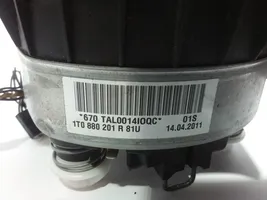 Volkswagen Touran I Steering wheel airbag 1T0880201R