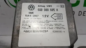 Volkswagen Golf V Turvatyynyn ohjainlaite/moduuli 6Q0909605A