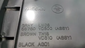 Nissan Patrol Y61 Grille d'aération centrale 68760VD300