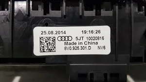 Audi A3 S3 8V Hätävilkkujen kytkin 8V0925301