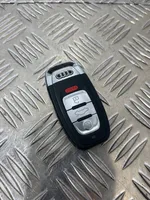 Audi Q5 SQ5 Klucz / Karta zapłonu 8K0959754B