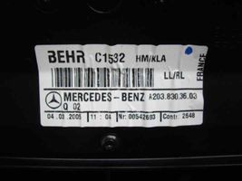 Mercedes-Benz C W203 Kojelauta 2038303603