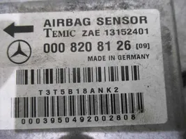 Mercedes-Benz 300 SL-24 Centralina/modulo airbag 0008208126