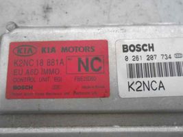 KIA Shuma Calculateur moteur ECU K2NC18881A