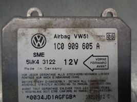 Volkswagen Golf IV Sterownik / Moduł Airbag 1C0909605A