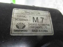 Daewoo Matiz Jäähdyttimen lauhdutin 96322941