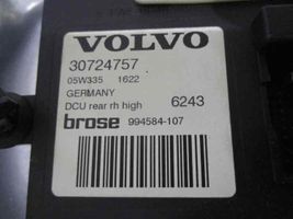 Volvo V50 Elektryczny podnośnik szyby drzwi tylnych 30724757