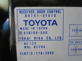 Toyota Corolla Verso AR10 Sterownik / Moduł centralnego zamka 897410F010