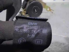 BMW 3 E36 Takaistuimen turvavyö 72118202591
