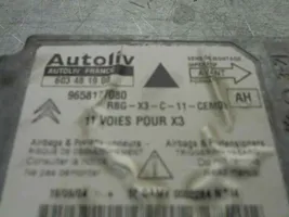 Citroen C5 Sterownik / Moduł Airbag 9658177080