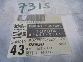 Toyota Avensis T220 Calculateur moteur ECU 8966105431