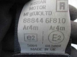 Nissan Micra Takaistuimen turvavyö 888446F810