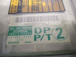 Toyota Prius (XW10) Module de contrôle airbag 8917047050