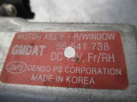 Daewoo Kalos Podnośnik szyby drzwi z silniczkiem 96541738