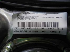 Mercedes-Benz ML W163 Poduszka powietrzna Airbag kierownicy 1634600298