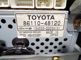 Lexus RX III Panel / Radioodtwarzacz CD/DVD/GPS 8611048120