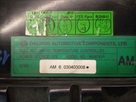 Daewoo Tacuma Panel klimatyzacji 96487610